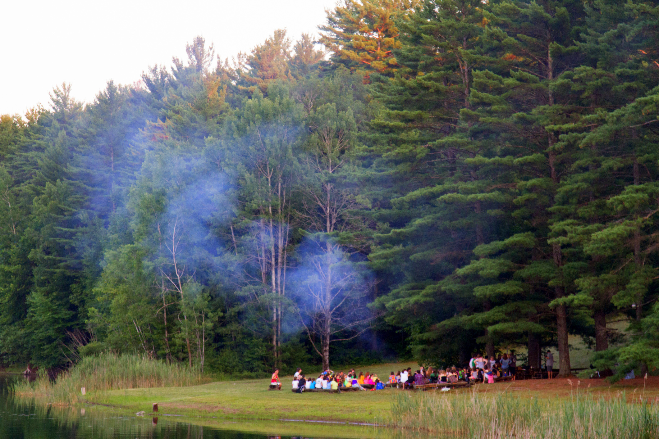 campers after camp registration
