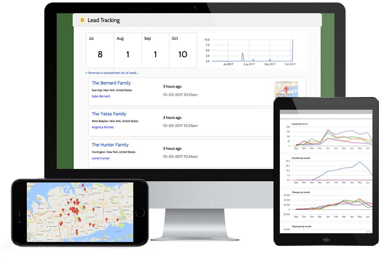 Lead Tracking screenshot